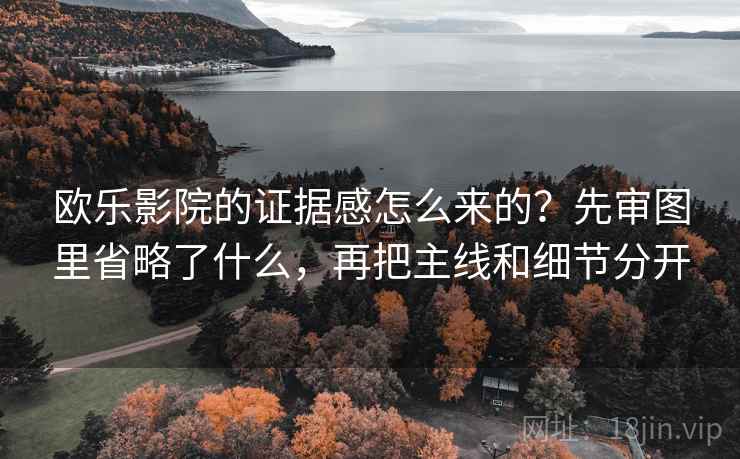 欧乐影院的证据感怎么来的？先审图里省略了什么，再把主线和细节分开